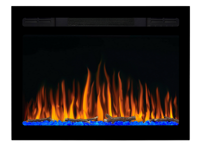 Электрический камин ArtiFlame 3D с эффектом реального огня черный декоративный электрокамин искусственный обогреватель визуальное пламя