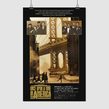 Постер Однажды в Америке, Once Upon A Time In America (1984), A1 90×60 см (id3750)