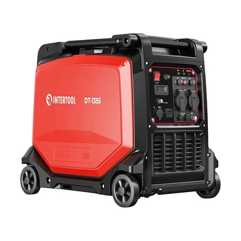 Генератор инверторный бензиновый INTERTOOL DT-1355 (5,0/5,5 кВт, 230 В, бак 11 л, электро/ручной старт, медная обмотка, STORM)