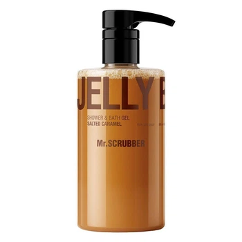 Гель для душу Mr.SCRUBBER Jelly Bubbles Salted Caramel аромат солена карамель, 500 мл