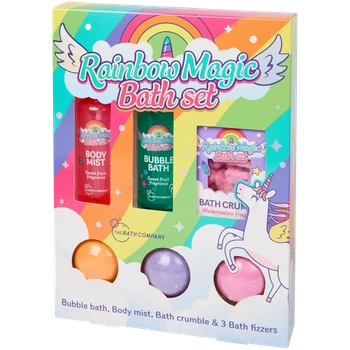 Подарунковий набір для ванни The Bath Company Rainbow Magic! «Веселка та магія»