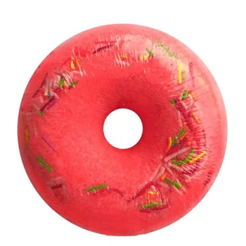 Шипуча пінна бомбочка для ванни з ароматом ягід Milky Dream Donut Raspberries & Blueberries",140 г