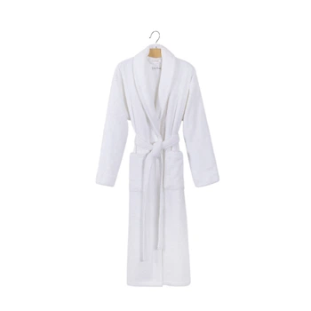 Халат махровый Lotus Home Basic Soft белый 2XL (svt-2000022339438)