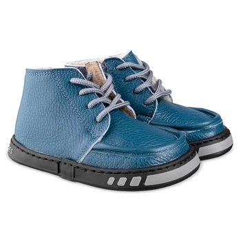 Дитячі анатомічні barefoot демісезонні черевики Magical Shoes Manul Blue 28