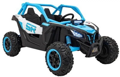 Електромобіль для дітей Buggy SR Super 66 2-місний Синій (5903864944105)