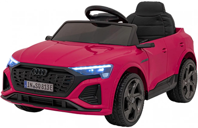 Електромобіль для дітей Audi SQ8 1-місний Рожевий (5903864946604)