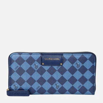 Кошелек для карточек женский из искусственной кожи U.S. Polo Assn 27A193-AA00A Синий (786660627350)