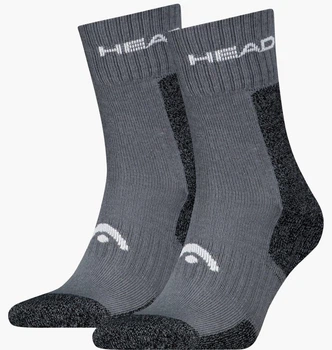 Носки HEAD Elements Hiking Crew (2 пары) Grey 701229013-002 43-46