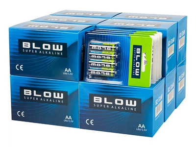 Baterie Blow SUPER ALKALINE AA LR6 blister karton (5900804150947)