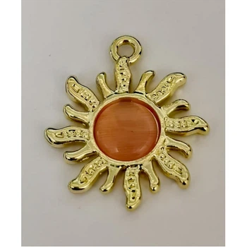 Підвіска (шармик) Only Сонце, 1,8*1,8 см (К-95)