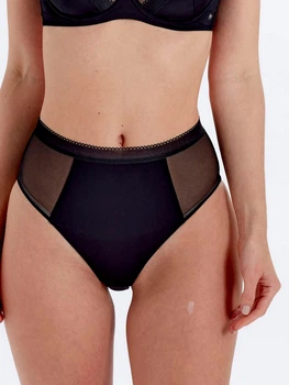 Трусики Pretty Polly Naturals LPAXH7 гладка комфортна моделююча білизна на подарунок L Black (5053014918804)