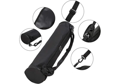 Сумка-чехол для коврика EasyFit EF-2132-Bk- чехол для йога-мата с лямкой,Черный