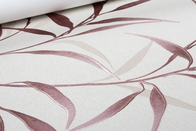 Флизелиновые обои винил горячего тиснения Erismann Fashion for walls 5 12256-06 Серый с красным (1,06х10,05м)