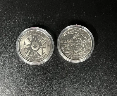 Украина монета 10 гривен Медикам 2019 г. UNC