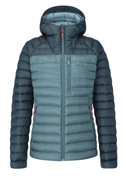Женский пуховик Rab Microlight Alpine Jacket Womens 8 Синій-Блакитний