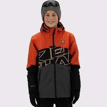 Куртка детская Rehall Jonny Junior 2026 140 Сірий-Помаранчевий