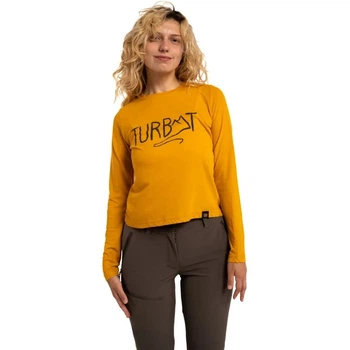 Футболка женская Turbat Magic Logo LS Women XS Жовтий