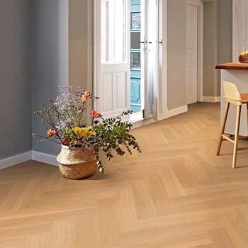 Паркетная доска Floor`360 Дуб HERRINGBONE Под елку 525 мм Масло brown filler