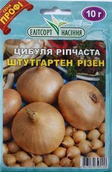 Насіння цибулі Штутгарт різен 10 г Елітсортнасіння
