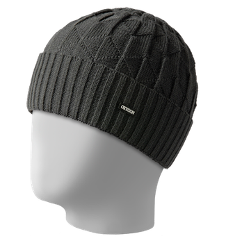 Шапка мужская вязаная SPLINTER One Size (56-60) Серый
