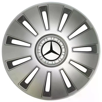 Колпак колесный MERCEDES R15 Серый Kenguru REX 4шт