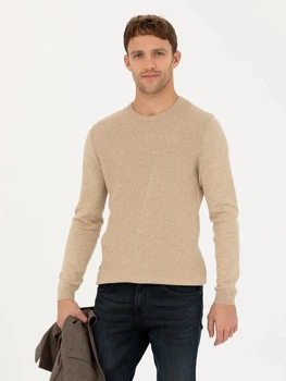 Джемпер чоловічий Pierre Cardin G021SZ0TK-000-1793233(Bej) L Бежевий (8683856770932)