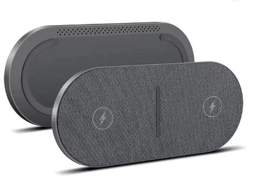 Беспроводная зарядка 40W для iPhone и Samsung – 2 в 1, быстрая зарядка 20W, для AirPods и смартфонов