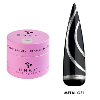 Гель-краска DNKa' для ногтей Metal Gel 5 мл