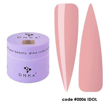 Гель-желе DNKa' для наращивания Jelly Gel #0006 Idol 15 мл