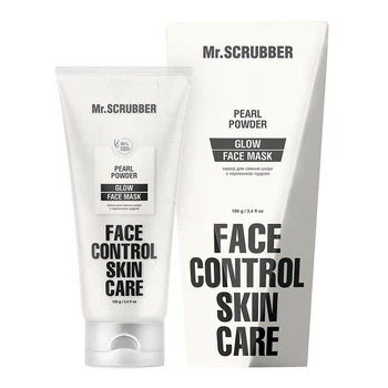 Маска для сияния кожи с жемчужной пудрой Mr.SCRUBBER Glow Face Control 100 гр