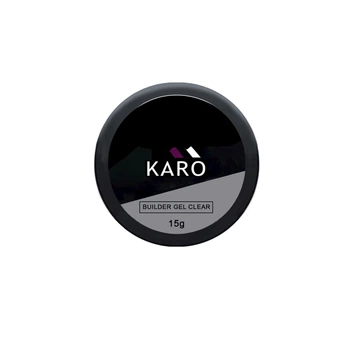 Гель Karo для моделирования ногтей Builder gel Clear 15 мл