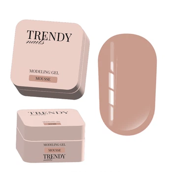 Моделирующий гель Trendy Nails Modeling gel Mousse 50 ml