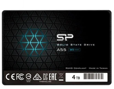 SSD диск 4Tb 2.5'' SATA3 SILICON POWER A55 SP004TBSS3A55S25