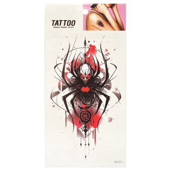 Тимчасове татуювання "Червоний павук Tattoo" 1020-HM1673 Bambi 1020-HM1673
