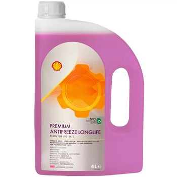Антифриз Shell Premium Antifreeze Longlife 774 D-F (G12+) Ready to use 4 л