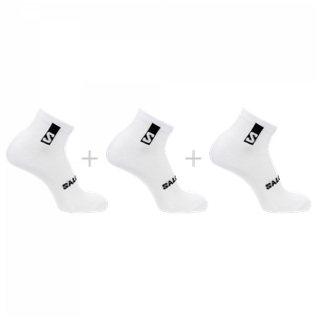 Носки (3 пары) Salomon EVERYDAY ANKLE 3-PACK 39/41 белый sC20865