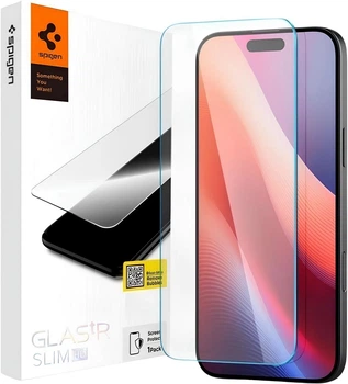 Захисне скло Spigen Glas.tR Slim HD для Apple iPhone 16 Plus / iPhone 15 Plus (AGL06890)