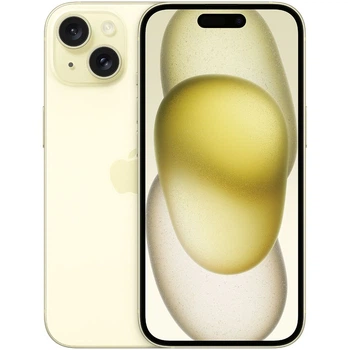 Смартфон Apple iPhone 15 128 GB Yellow (Grade A) - Б/В
