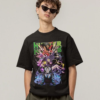 Футболка унісекс Hunter x Hunter (The Phantom Troupe) 4XL чорний