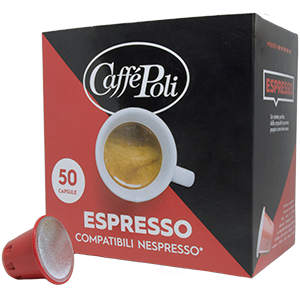 Кофе в капсулах Nespresso Caffe Poli Espresso 50 шт