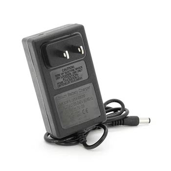 Зарядное устройство для аккумуляторов Li-ion 25,2V,6S,2A, штекер 5.5*2.5, индикация + переходник