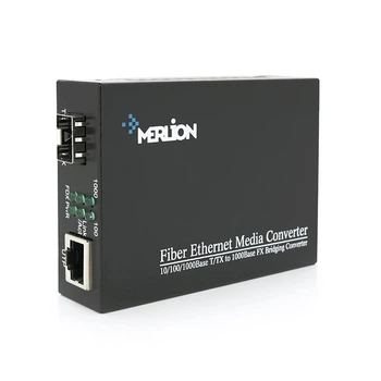 Медіаконвертер під SFP модуль (IC+175), 10M/100M/1000M, (0 +70 °C), + блок живлення 5V 1 A (євровилка) Q10