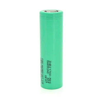 Аккумулятор 21700 Li-Ion Samsung INR21700-50S 5000mAh, 50A, 4.2/3.6/2.5V, Green