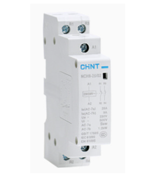 Контактор CHINT NCH8-25/02 220V,25А, 5kW, 2NC, на DIN-рейку, 85*65,5*18мм