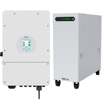Комплект автономного энергоснабжения Deye SUN-12K-SG02LP1-EU 12kW + Pytes V15 14.34kWh White