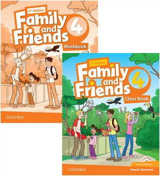 Комплект учебников "Family and friends 4"
