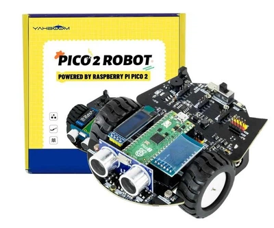 Конструктор дитячий Автомобіль на Raspberry Pi Pico 2 Yahboom