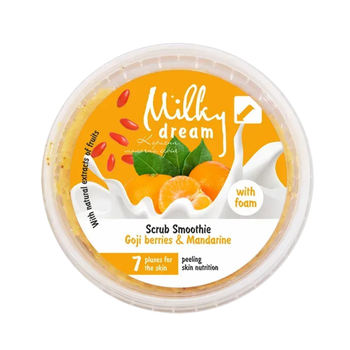 Скраб-смузі для тіла пінний Milky Dream "Goji berries & Mandarine" 140 г
