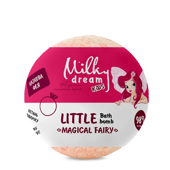 Бомбочка для ванни дитяча Milky Dream kids "Сказкова Фея" із сюрпризом, 75 г