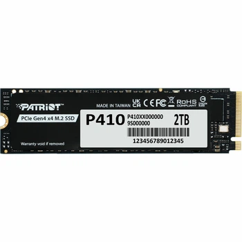 Накопичувач SSD M.2 NVMe 2TB Patriot P410 3D TLC 5000/4500MB/s (P410P2TBM28H)